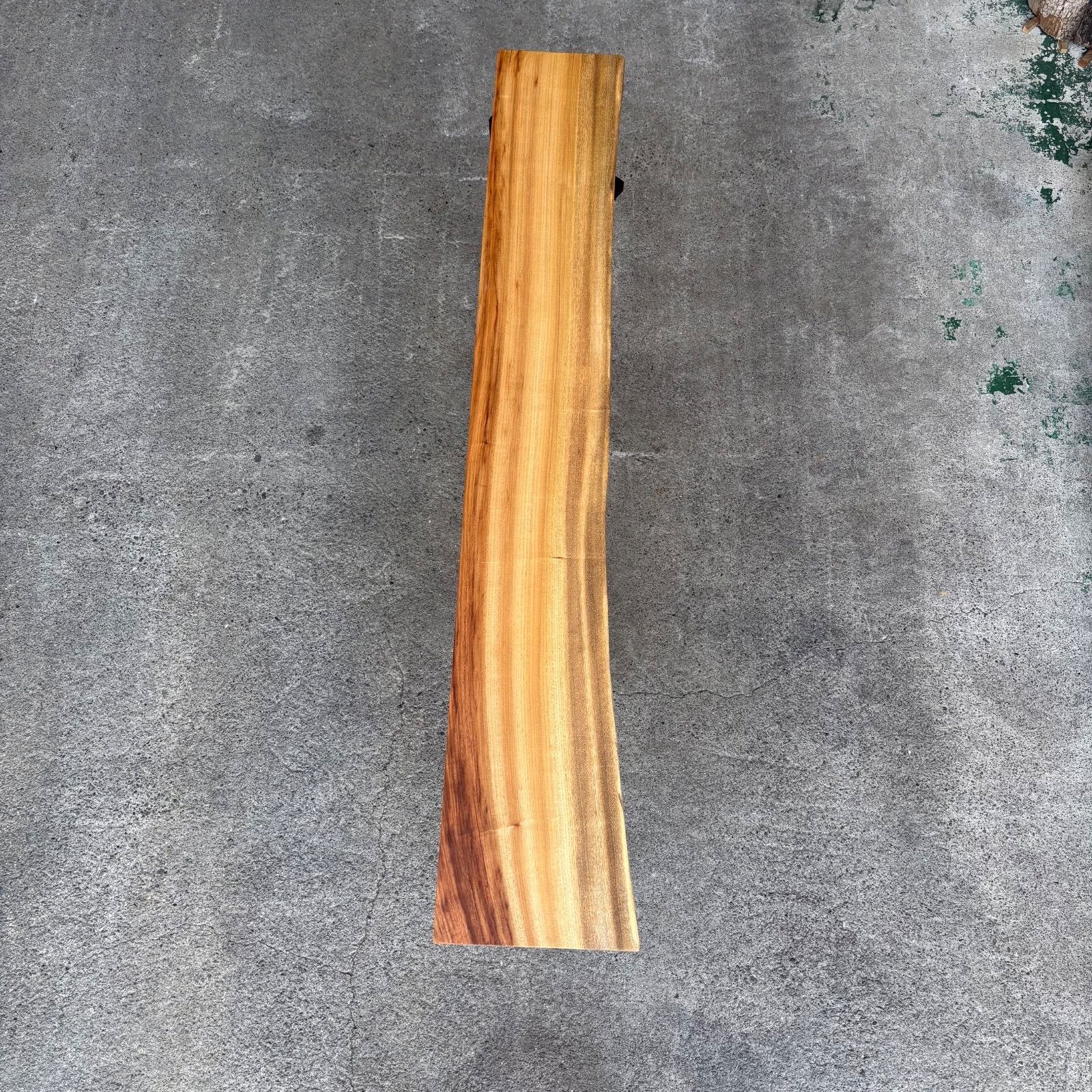 140✕27 ロングカウンターテーブル アンティーク 天厚重厚タイプ 木目