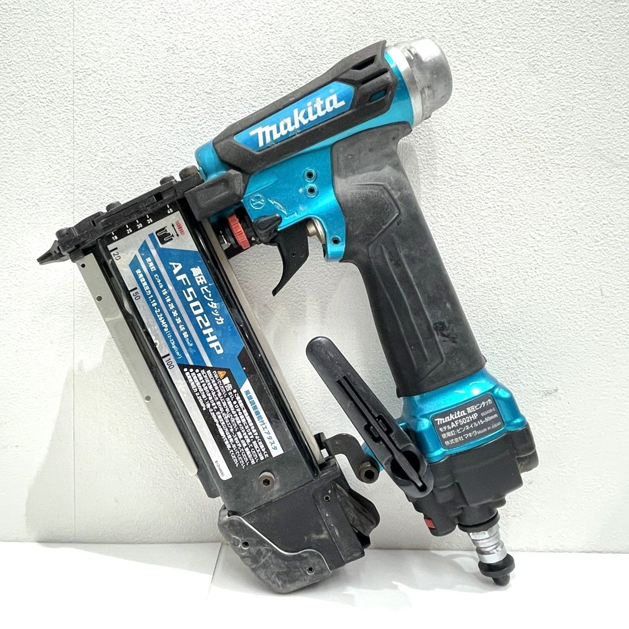 makita マキタ 高圧ピンタッカ AF502HP 15～50mm 動作未 ケース付き ジャンク 006394