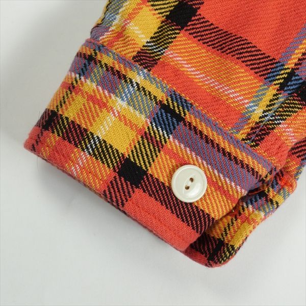 Size【M】 HUMAN MADE ヒューマンメイド CHECK SHIRT Orange Size【M】 HUMAN MADE ヒューマンメイド CHECK SHIRT Orange