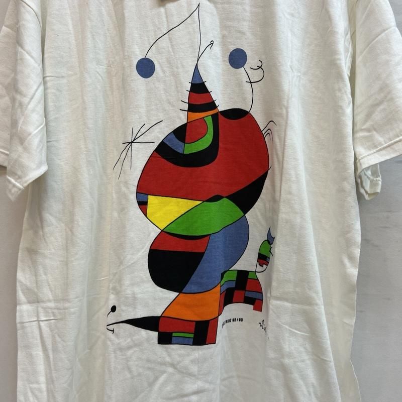 90s ジョアンミロ アート Tシャツ Yahoo!オークション - ビンテージ 90s ジョアン・ミロ アート T