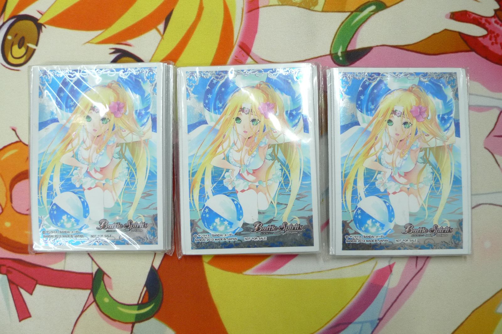 バトルスピリッツ スリーブ 渚の乙女ヴィエルジェ 20枚 3セット 合計