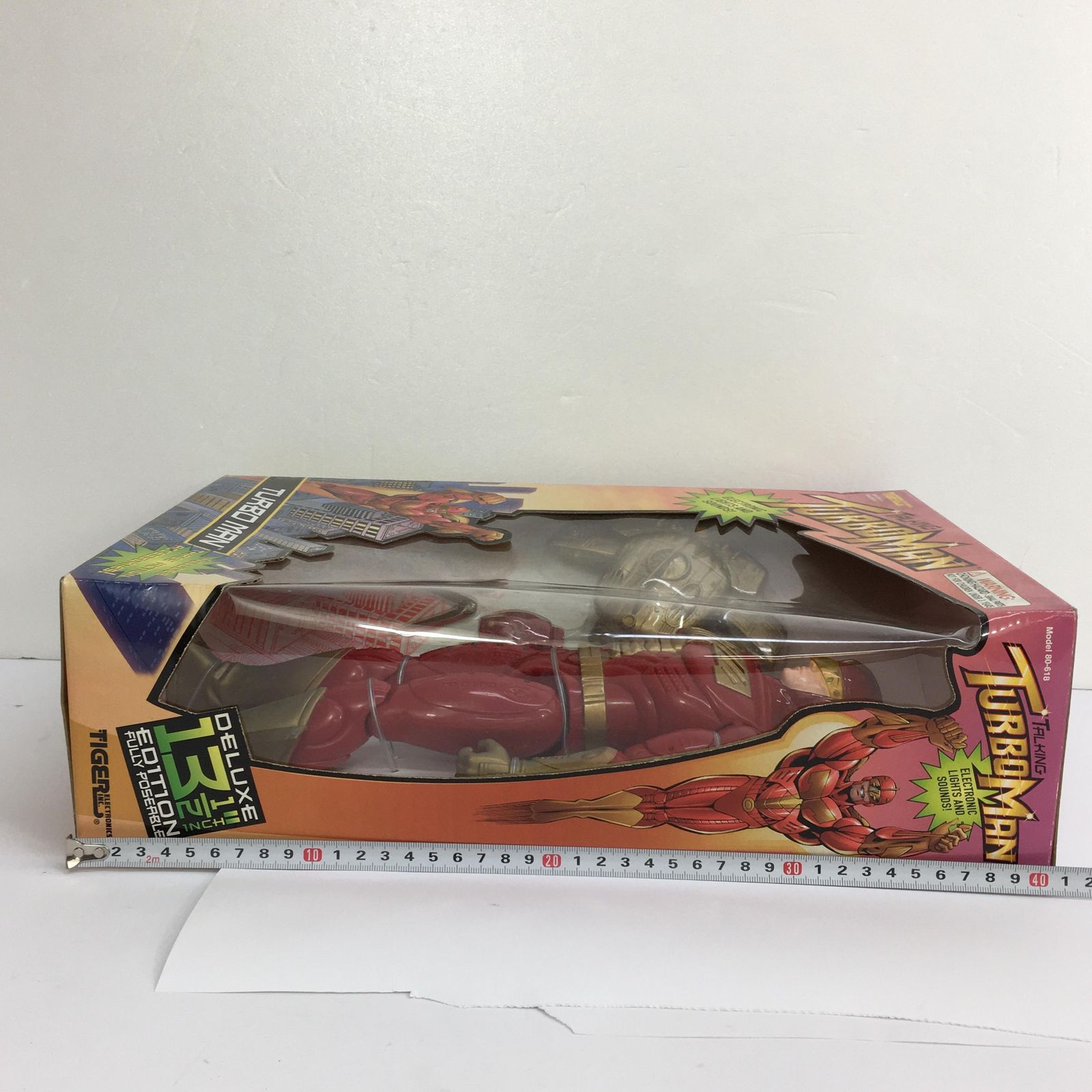 ☆未開封品 タイガーエレクトロニクス 80-618 TURBO MAN ターボマン 