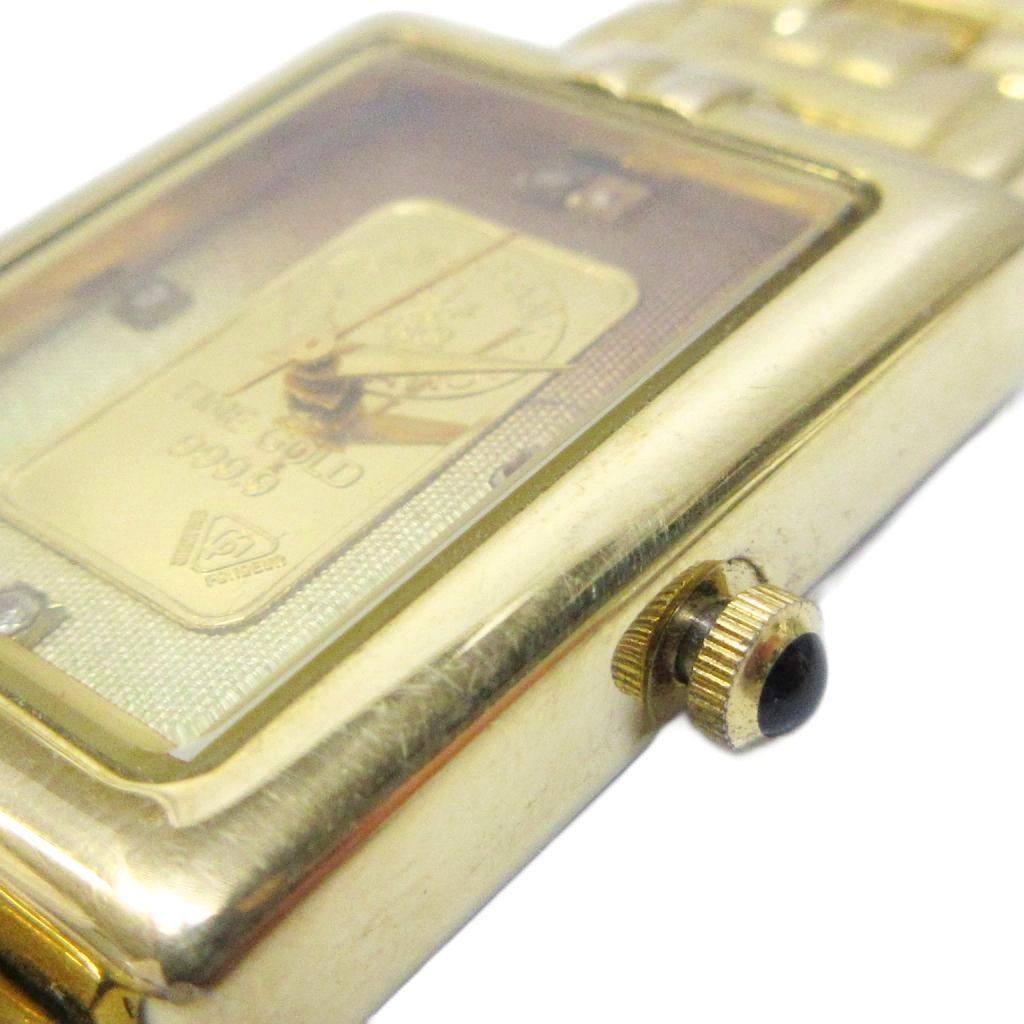 エルジン 腕時計 999.9 24K 楽天市場】エルジン 腕時計 999.9 ファインゴールド インゴット