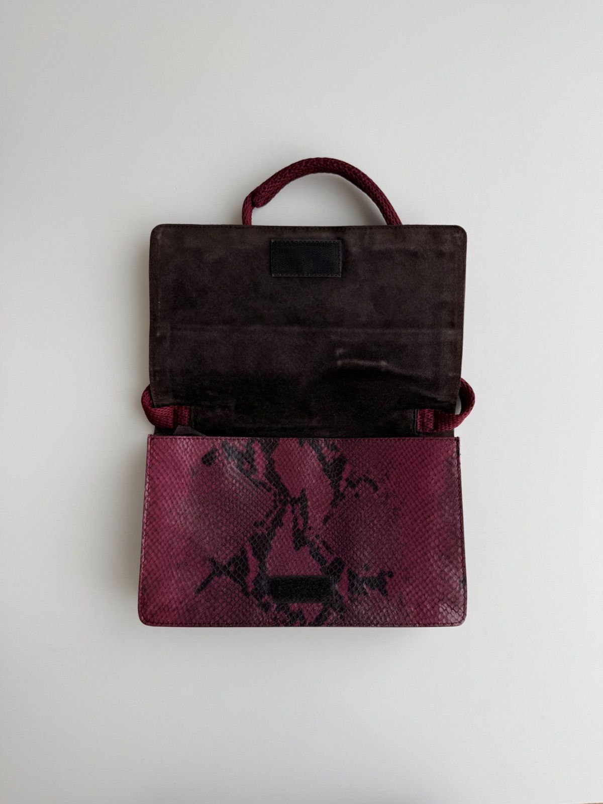 FW1999 MIU MIU PYTHON SHOULDER BAG ミュウミュウ archive