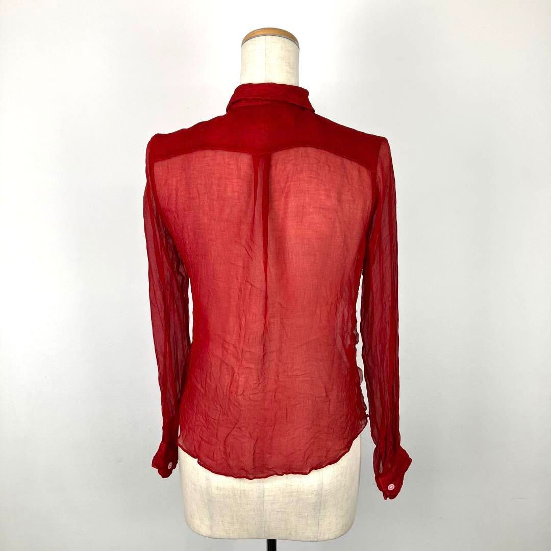 COMME des GARCONS コムデギャルソン オーガンジー長袖スタンダード