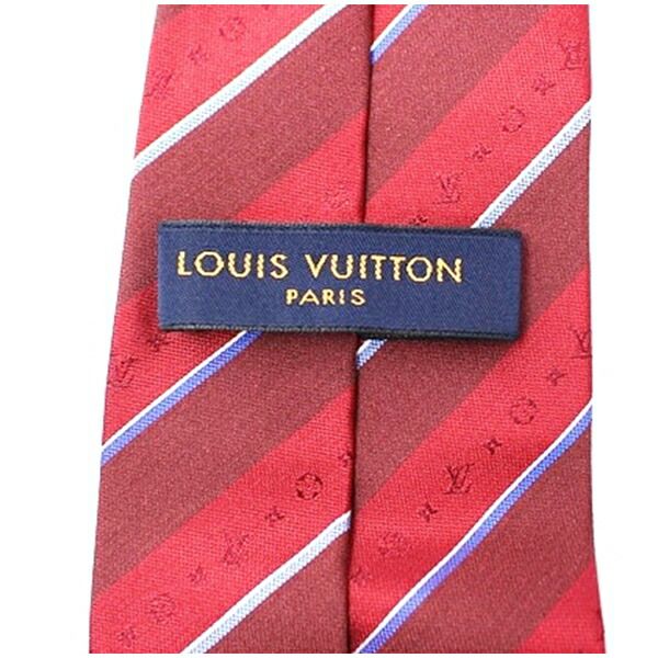 ルイヴィトン シルク ネクタイ ストライプ 中古 Aランク LOUIS - メルカリ
