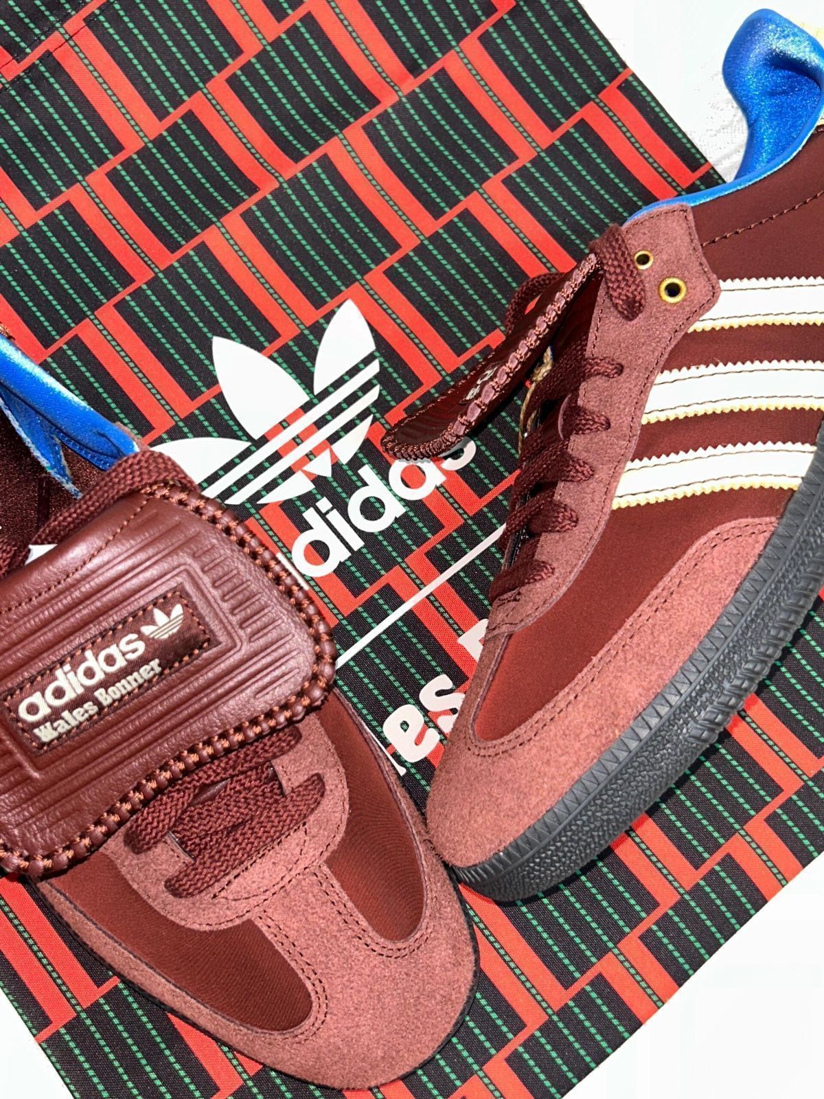 新品未使用 Wales Bonner × Adidas Samba スニーカー 男女兼用