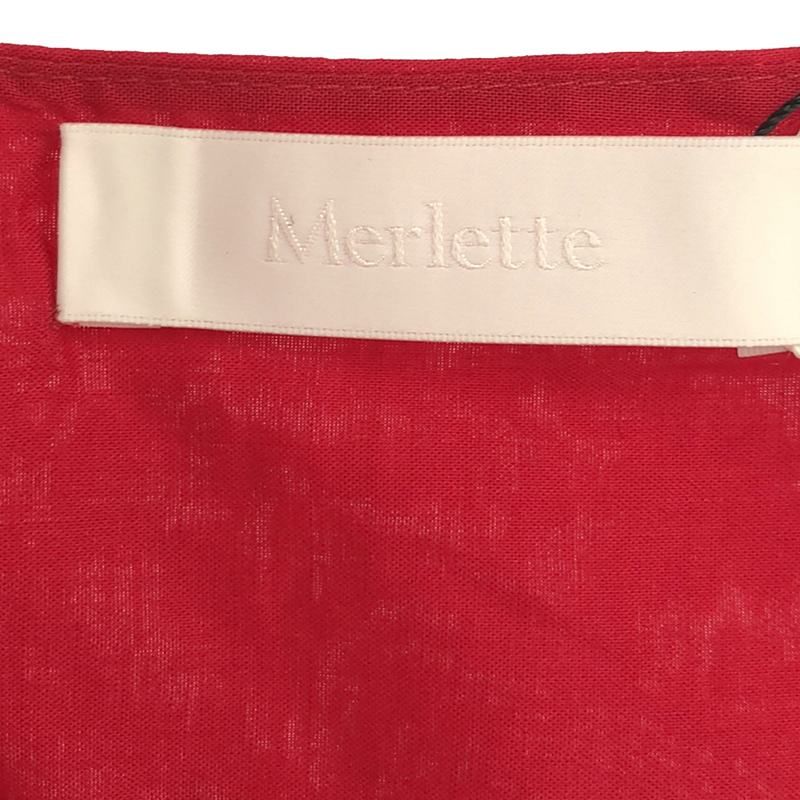 新品】 MERLETTE / マーレット | ROOS ティアード プルオーバー 