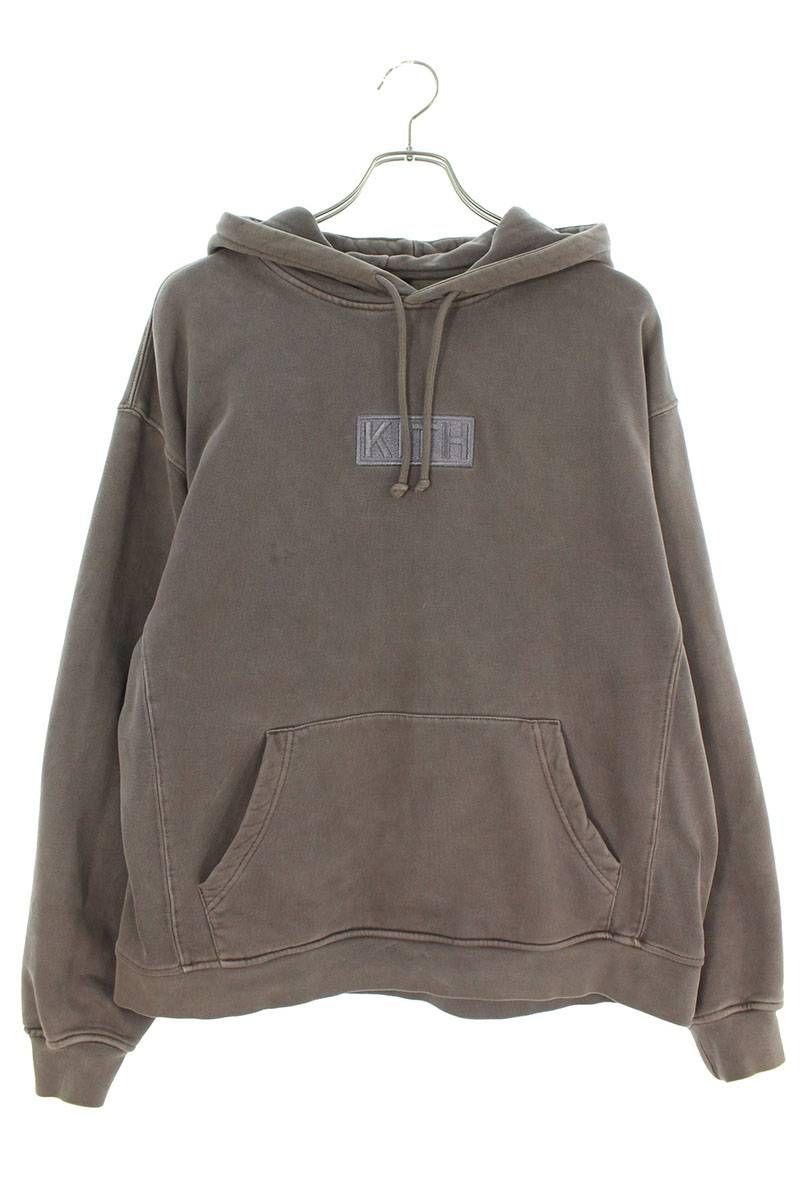 キス 20-070-060-0028-4-0 ボックスロゴパーカー メンズ L - メルカリ 