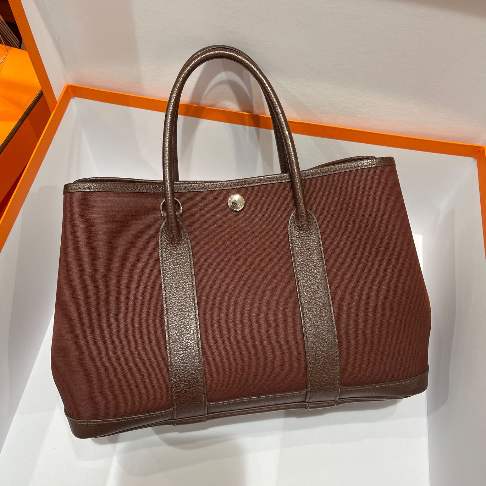 通販・正規取扱店 【HERMES】 ガーデンパーティ TPM ブッフル トワル ...