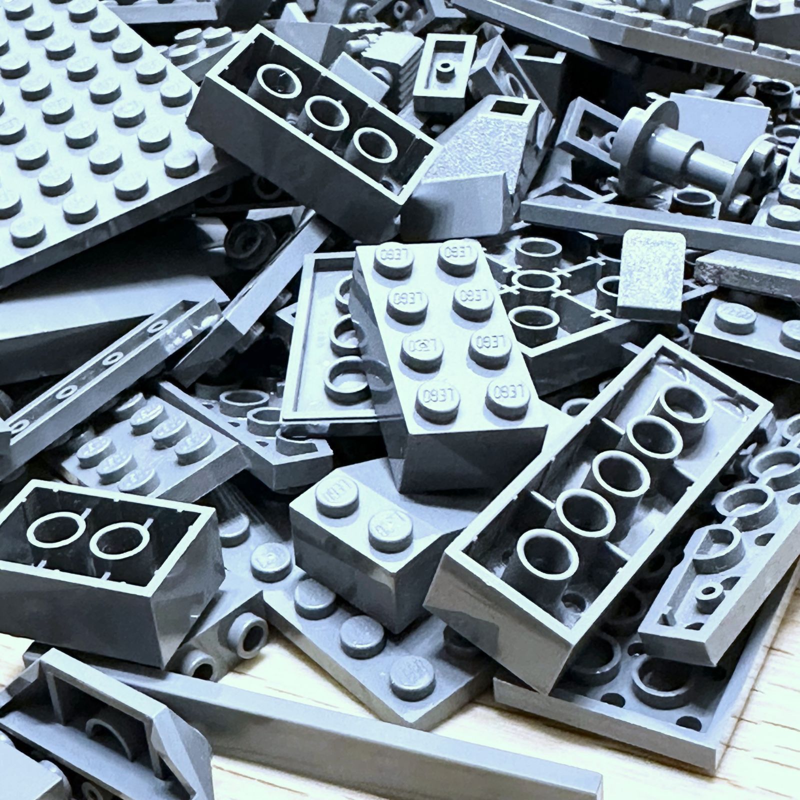 LEGO レゴ グレー系 中古 パーツ プレート ブロック スロープ グリル 