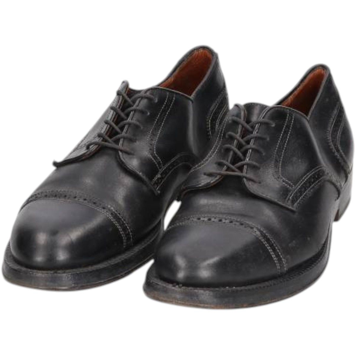 古着 W.GIBBS ストレートチップシューズ イタリア製 40 メンズ26.0cm相当 saa014069