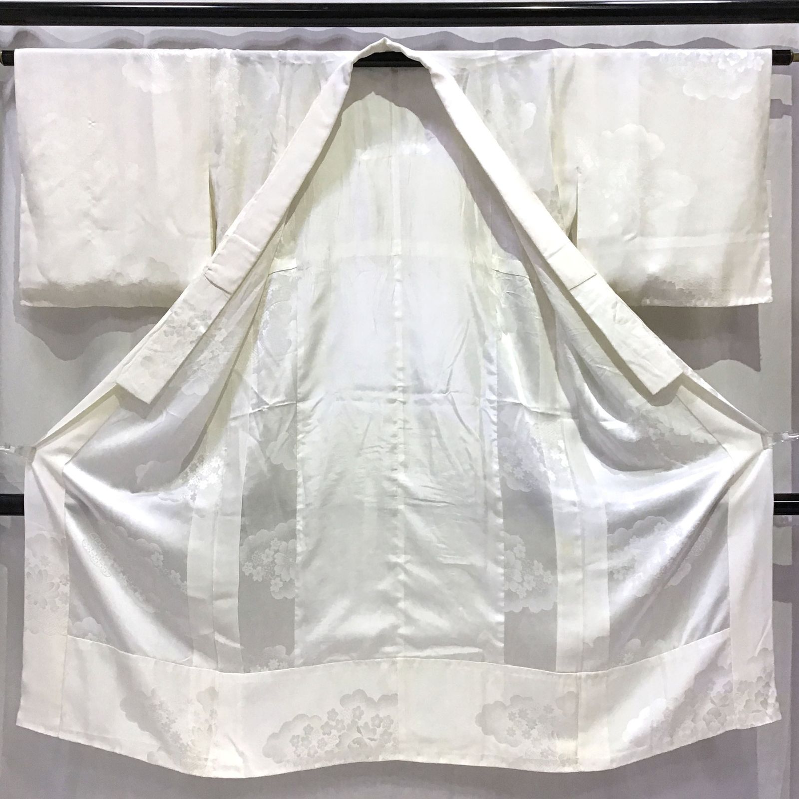 着物 襦袢 正絹 花 No.200701-0802 梱包サイズ60