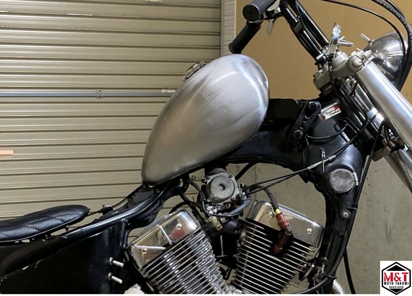 T-72L ロートンネル 5L YAMAHA ヤマハ ビラーゴXV250用 ピーナッツ