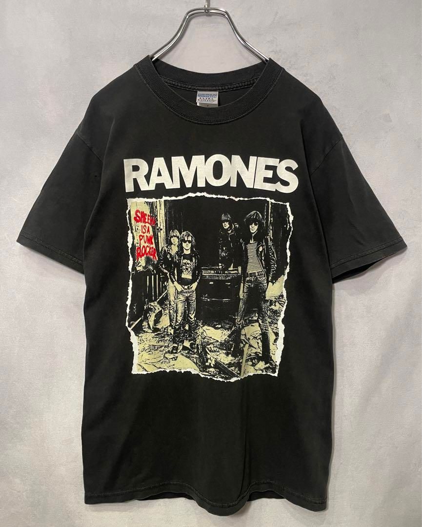 RAMONES ラモーンズ バンドTシャツ GILDAN Sサイズ - メルカリ