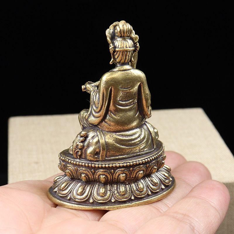 仏教美術 仏像 送子観音菩薩銅像 銅製品 工芸 品置物 仏教美術 仏像 送子観音菩薩銅像 銅製品 工芸 品置物 - メルカリ
