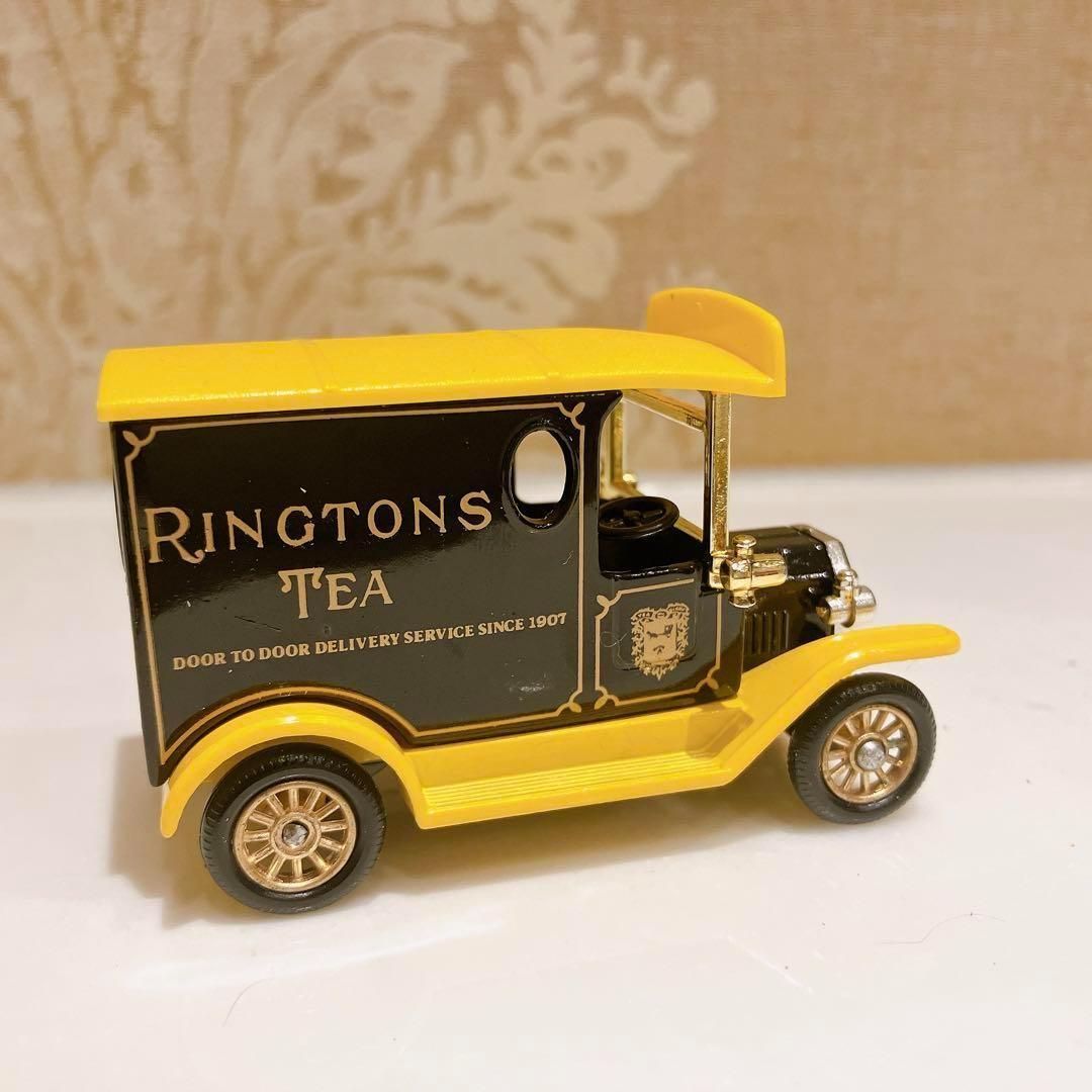 限定リントンズオールドバン ミニカーRingtons Old Van ビンテージ イギリス紅茶商リントンズ LLIEDO社 レド社 コラボ ヴィンテージ