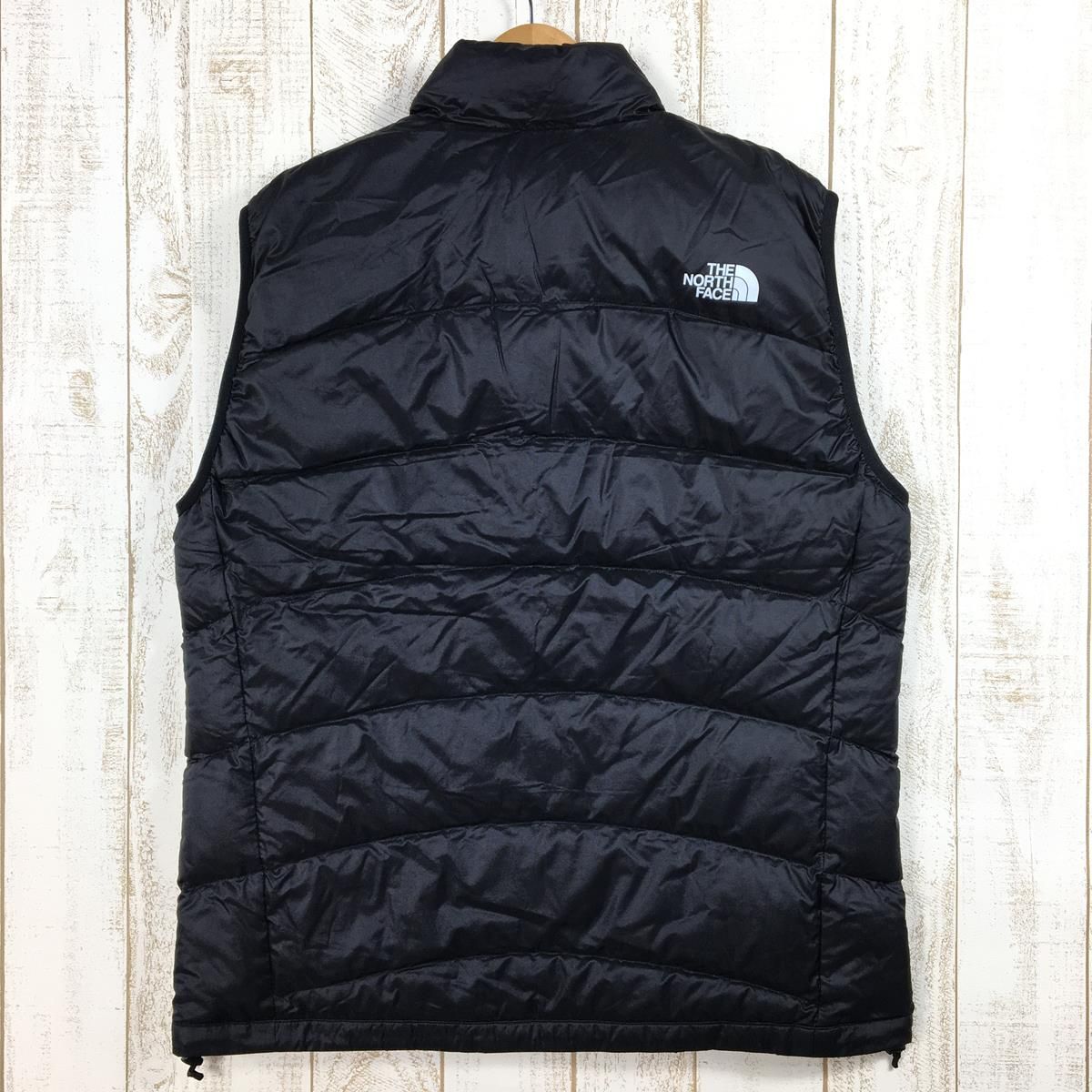 MENs XXL ノースフェイス アコンカグア ベスト Aconcagua Vest 光電子リサイクルダウン NORTH FACE ND92243 K  Black ブラック系