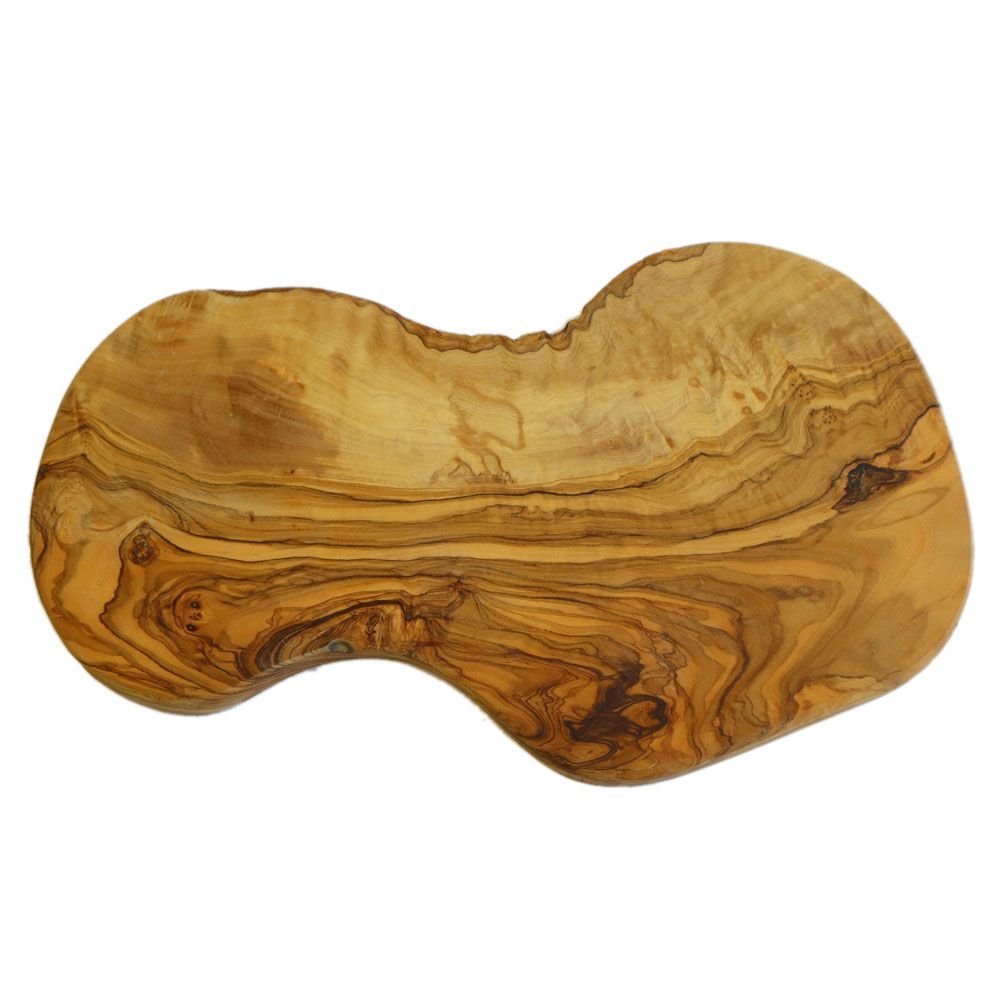 オリーブの木 まな板 35×13～21×1.8cm ドイツ オリフェン ホルプツア OlivenHolzpur 変形ナチュラル カッティングボード オリーブウッド 一枚板 ハンドメイド リトルフォレスト アウトレット