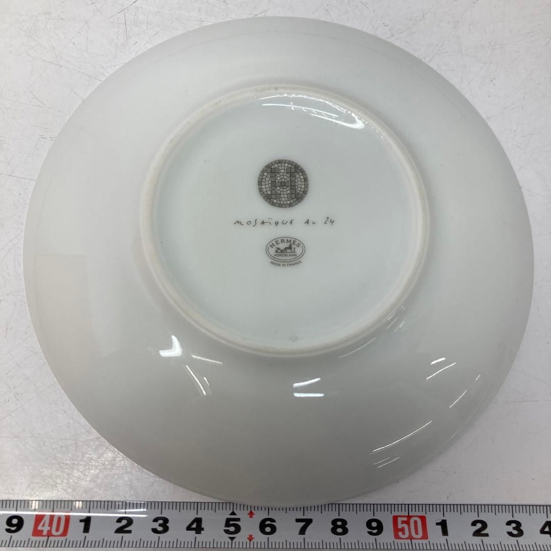 エルメス　モザイクプレート　共箱　直径16.1cm 東H5-0527☆2F エルメス モザイクプレート 共箱 直径16.1cm 東H5-0527☆2F