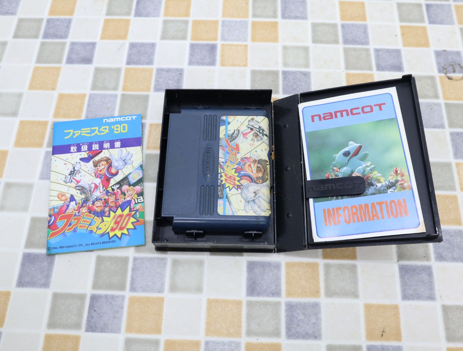 ○ ｜ファミスタ90 ファミコンソフト｜NAMCO ナムコ