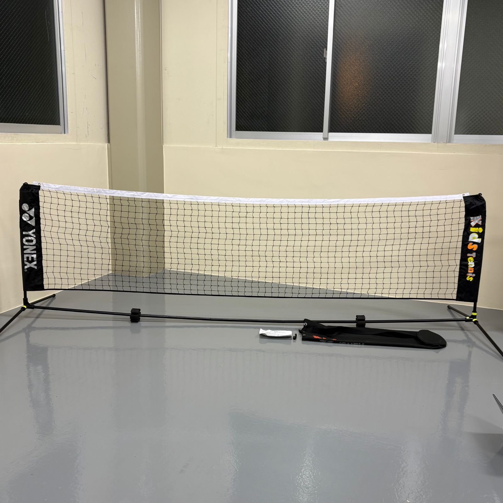 ヨネックス　YONEX テニス キッズ用簡易ネット ポータブルキッズテニスネット 楽天市場】ヨネックス (yonex) ポータブルキッズネットの通販