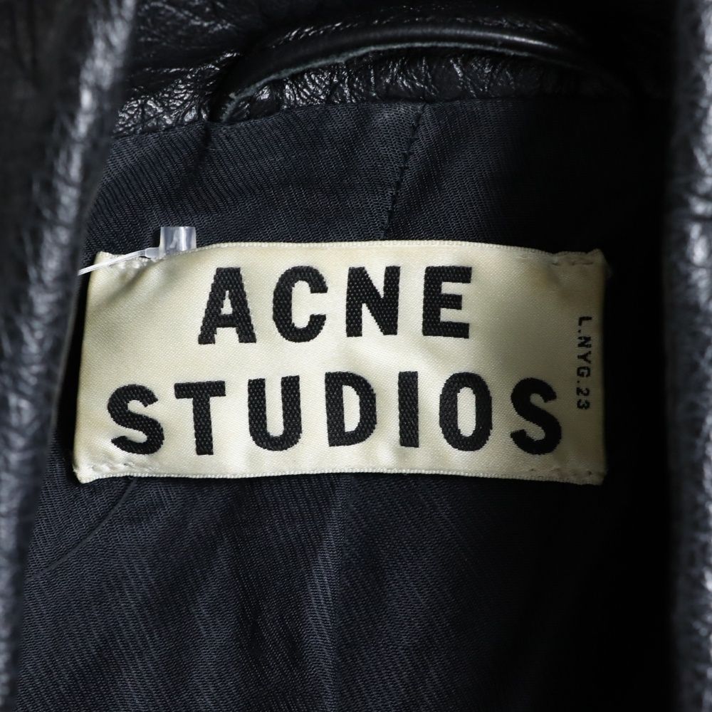 Acne Studios (アクネ ストゥディオズ) MERCI メルシー レザー  