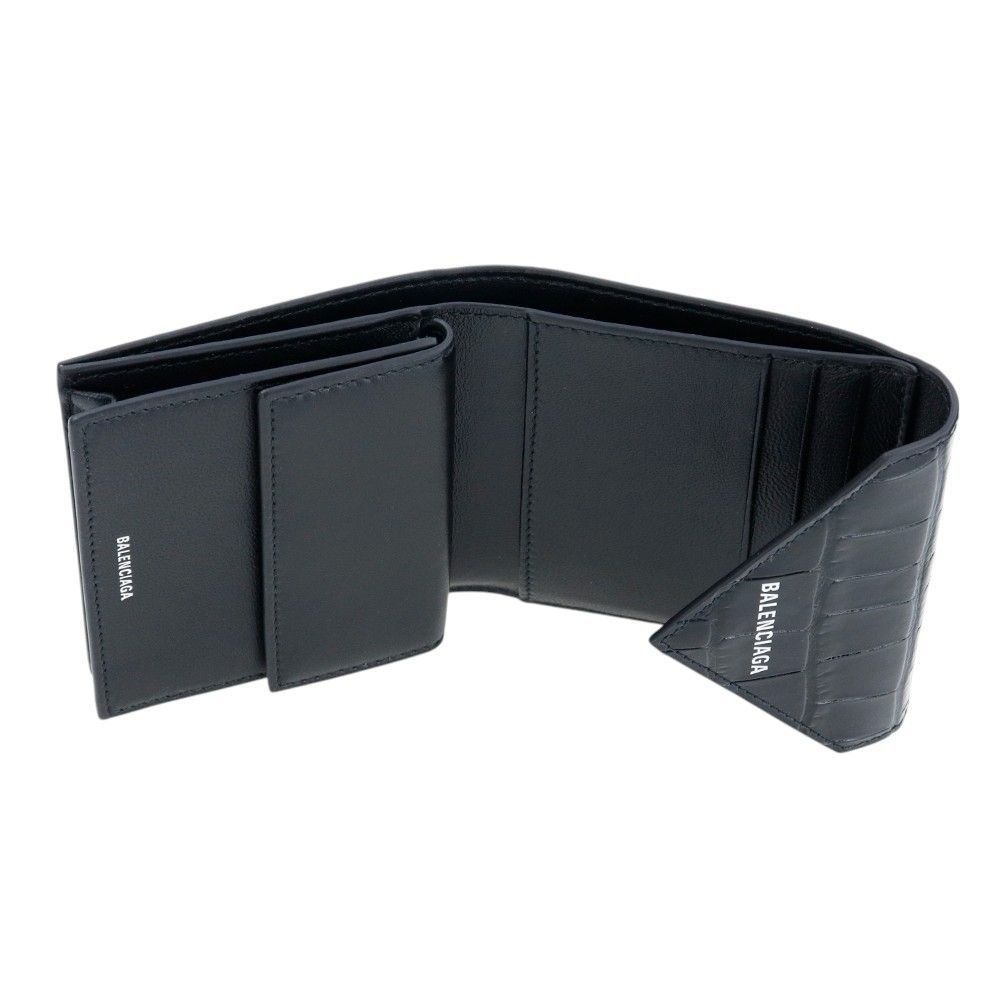 バレンシアガ 財布 三つ折り BALENCIAGA ペーパー ミニウォレット