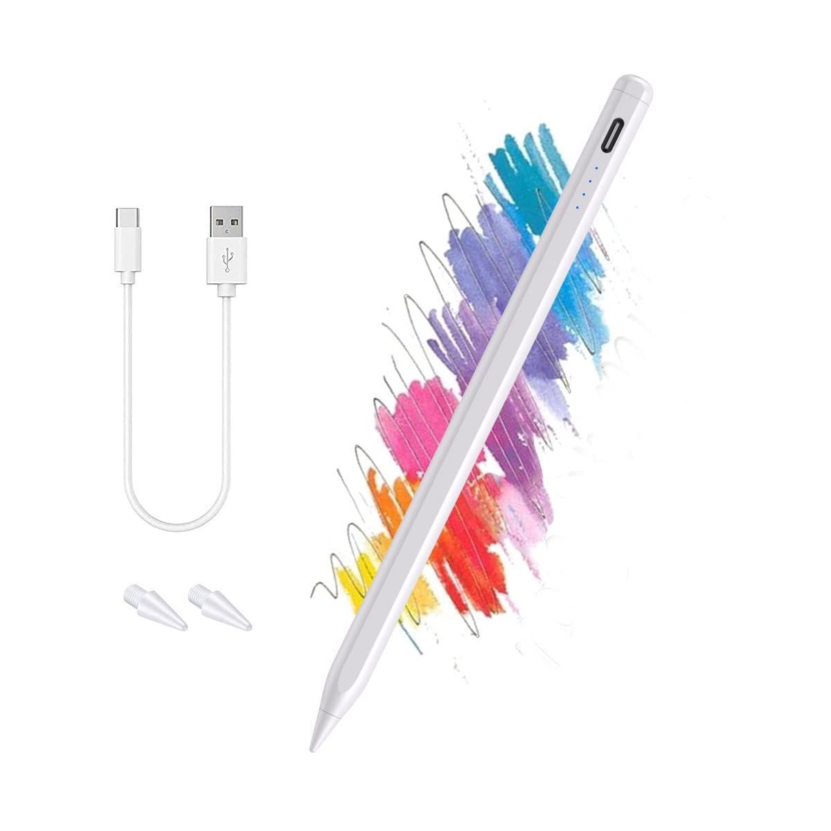 【人気商品】apple 筆圧感知】タッチペン pencil、アップルペンシル ipad ペンシル、タッチペン ipad スタイラスペン、タッチペン ipad 【タッチペン パームリジェクション機能付きは、磁気吸着ip