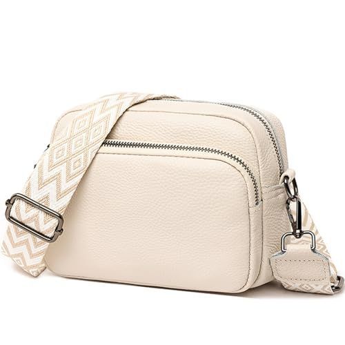 限定価格セール！ ホワイト [Dockii] 本革 ショルダーバッグ レディース MessengerBags