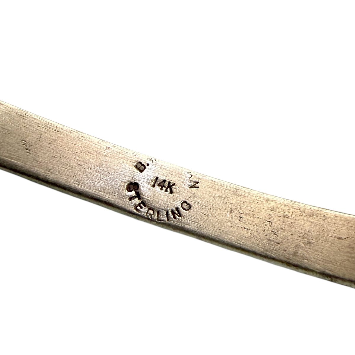 ブルース・モーガン 14k×925 ブレスレット/バングル ナバホ