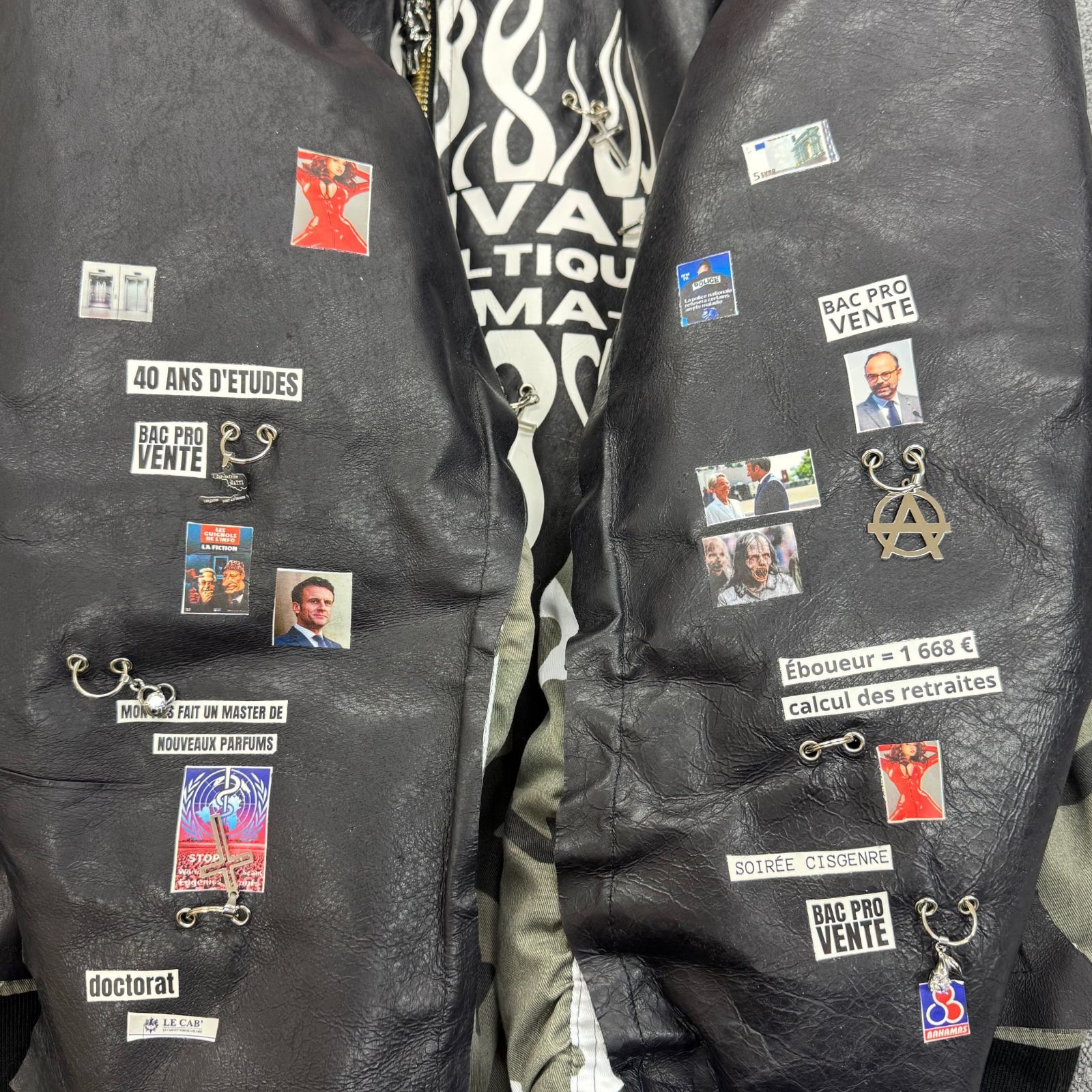 COUCOUBEBE75018 Festival Leather Bomber フェスティバル レザー 