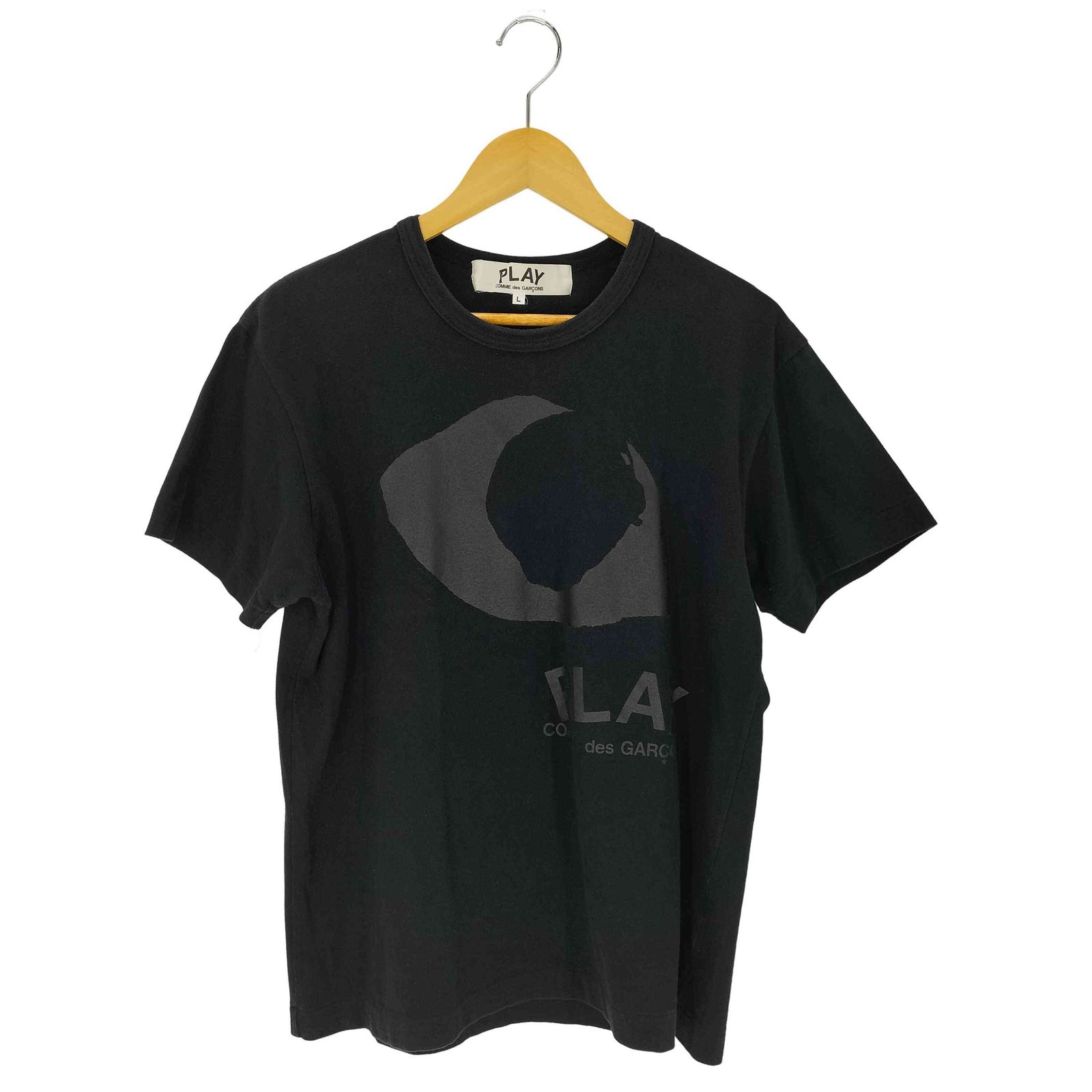 プレイコムデギャルソン PLAY COMME des GARCONS ビッグアイ プリント クルーネック半袖Tシャツ メンズ JPN：L 