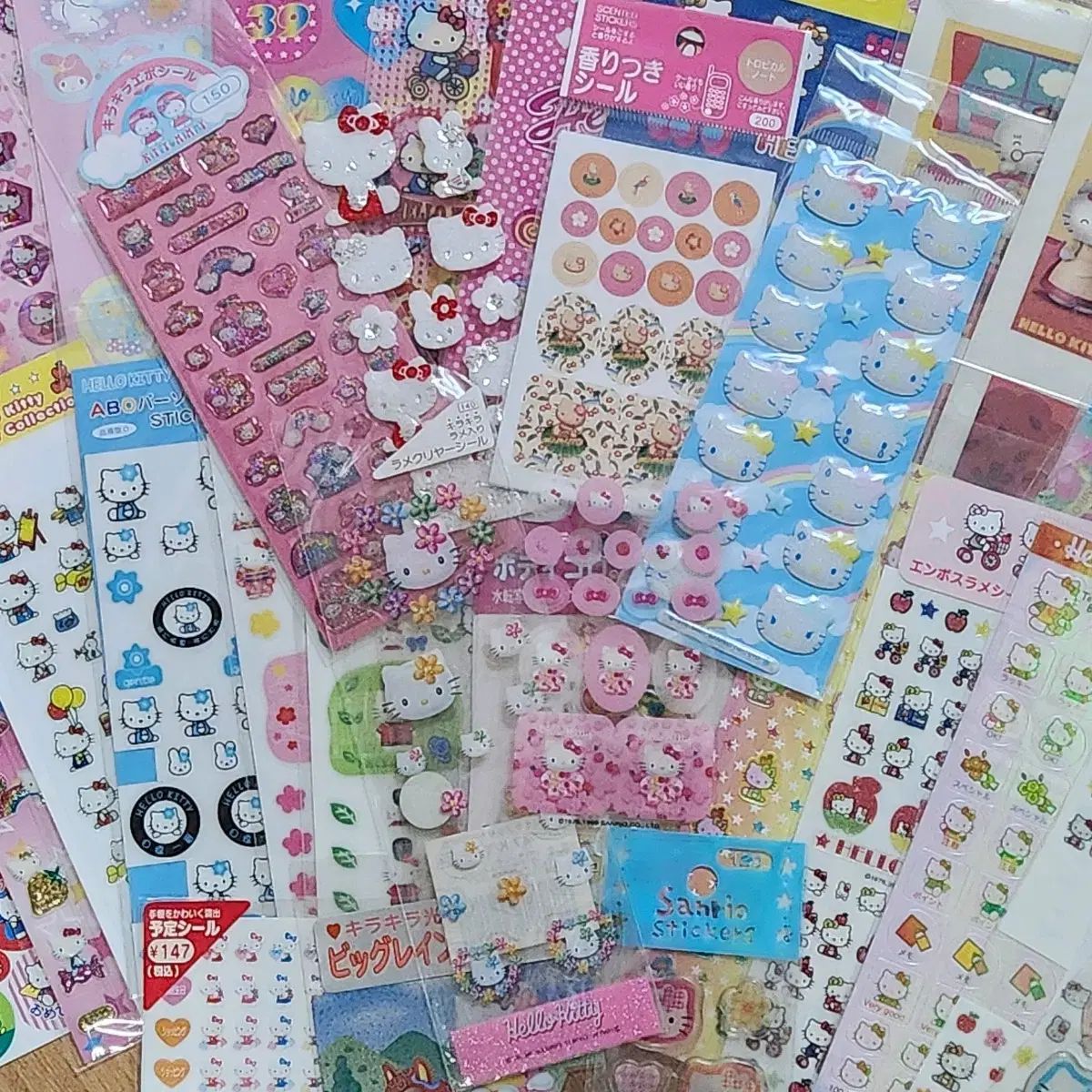 古典 キティ ステッカー まとめ売り 出品
