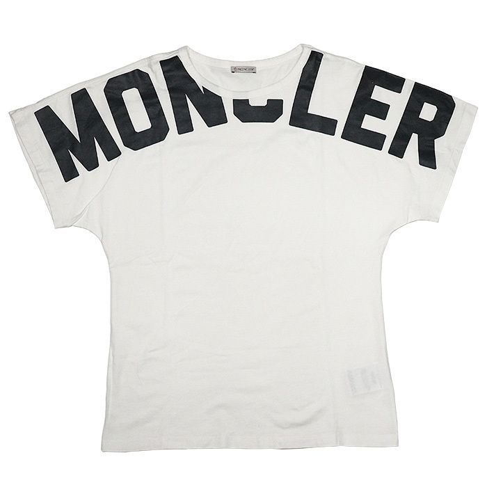 モンクレール MONCLER ロゴ Tシャツ F10938C70710 Sサイズ ホワイト 