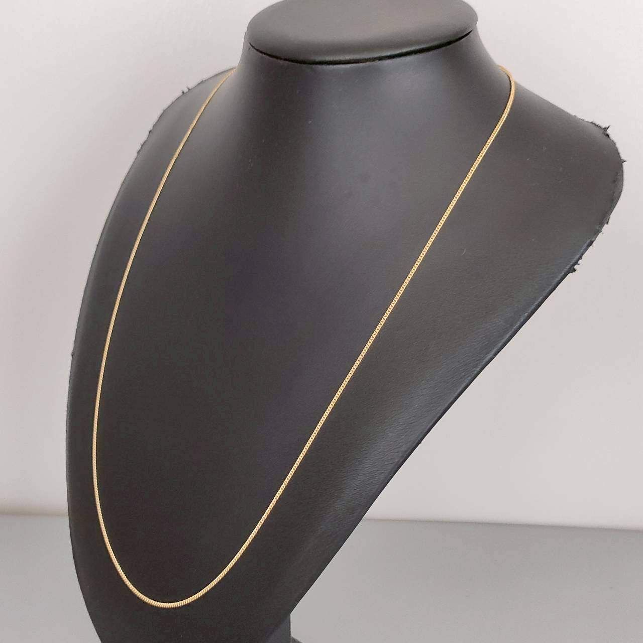 ペペ/K18/60cmフリーネックレス/喜平 K18 18金 喜平ネックレス 6面ダブル 80g 50cm 7.5mm幅 中折れ