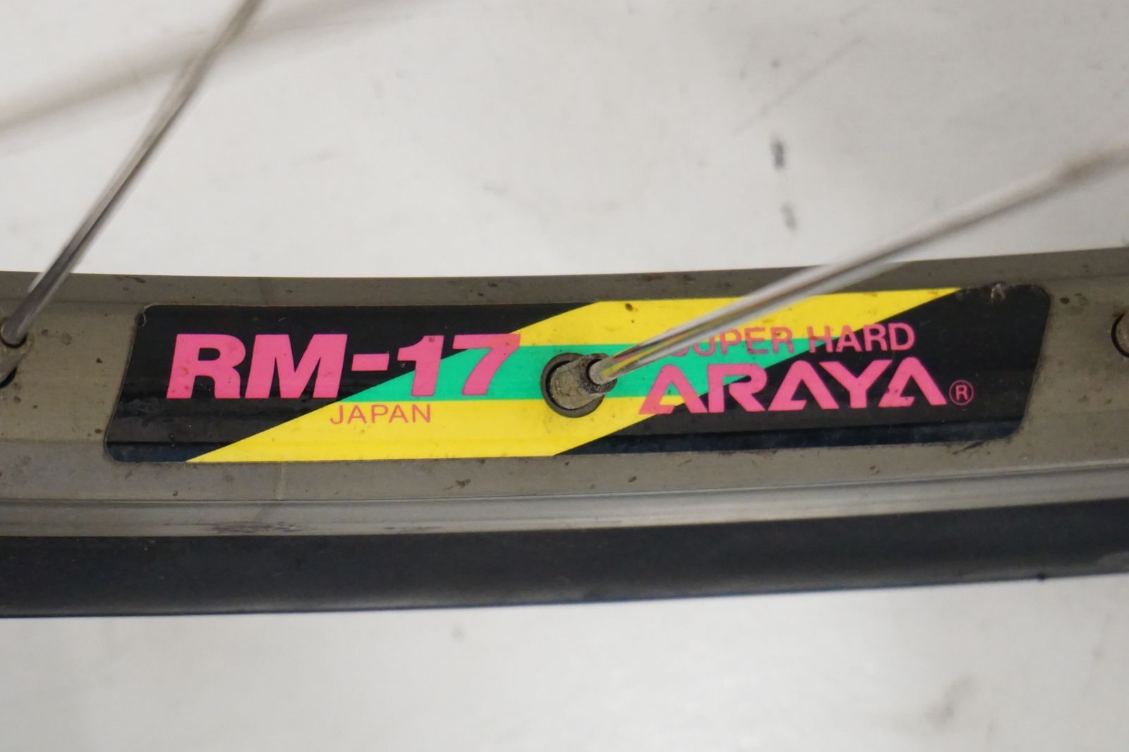 ARAYA 「アラヤ」 RM-17 DEORE LXハブ 26インチ シマノ7速 ホイール