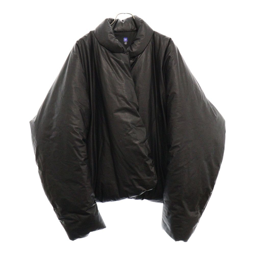 adidas YEEZY (アディダス イージー) Gap Engineered by Balenciaga イージー ギャップ エンジニアードバイ バレンシアガ オーバーサイズ 中綿ラウンド ジャケット ブルゾン ブラック