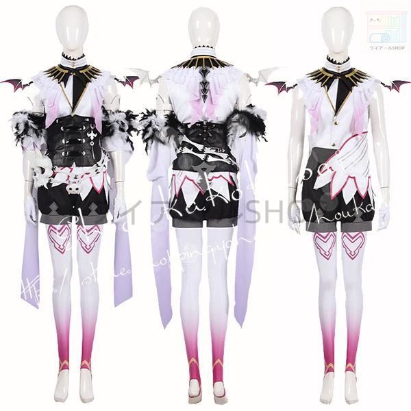 バーチャル YouTuber 風 VTuber にじさんじ Shu Yamino 闇ノシュウ コスプレ衣装 ウィッグcos靴 演出服 cosplay 変装 仮装