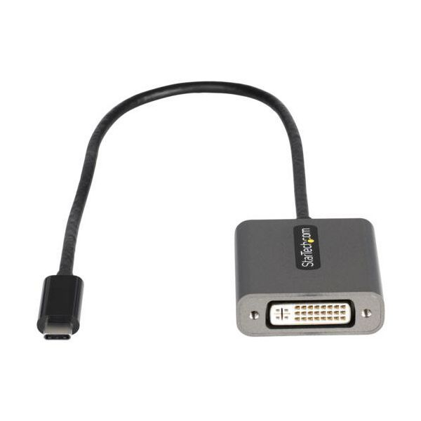 StarTech.com USB TypeC-DVI 変換ディスプレイアダプタ ブラック CDP2DVIEC 1個