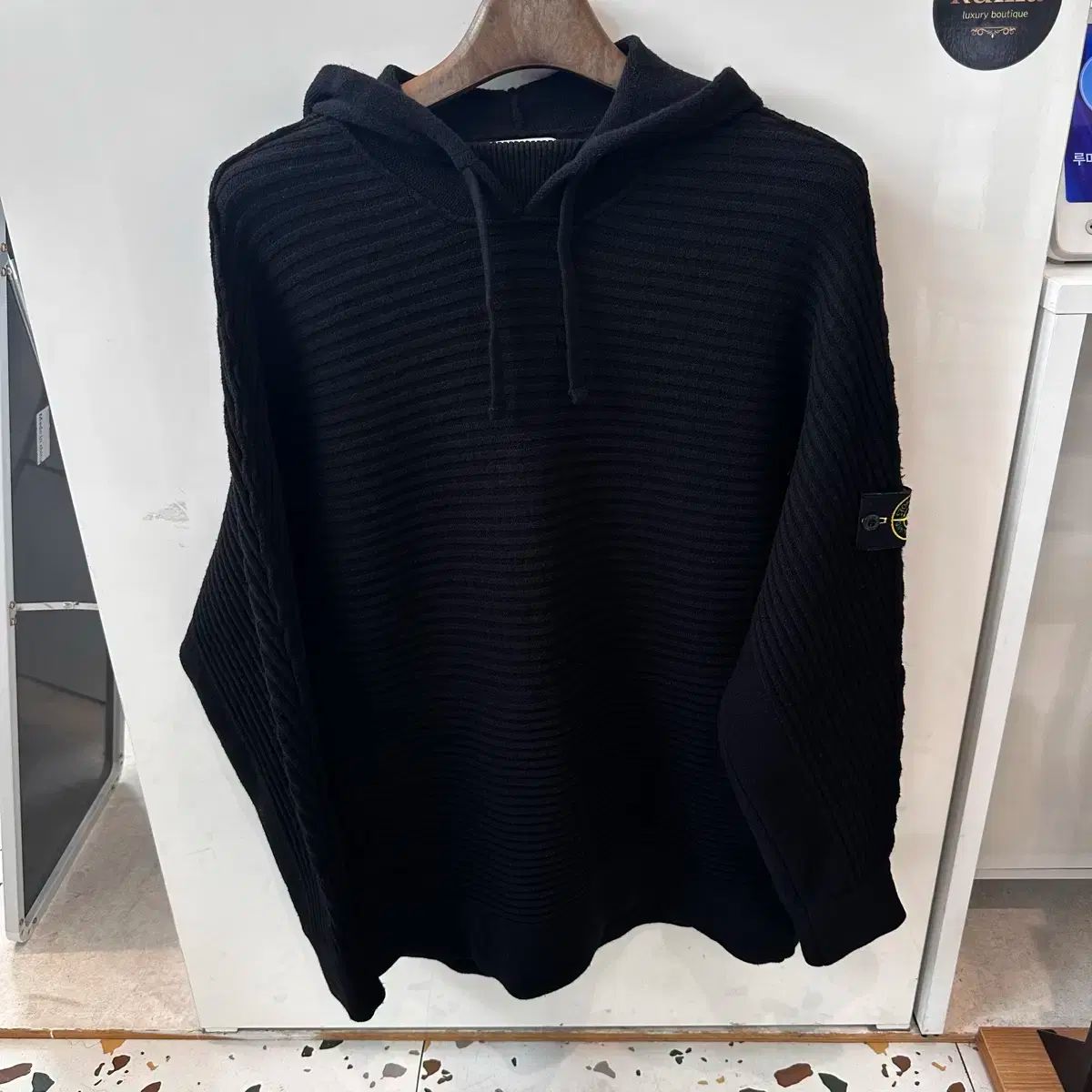 ストーンアイランド ニット フードT