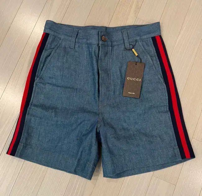 GUCCI グッチ サムスンデニムショーツ
