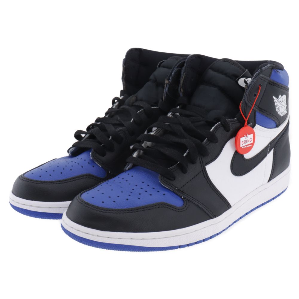 NIKE (ナイキ) AIR JORDAN1 RETRO HIGH OG ROYAL TOE 555088-041 エアジョーダン1 ロイヤルトゥ  ハイカットスニーカー ホワイト/ブラック/ブルー US11/29cm - メルカリ