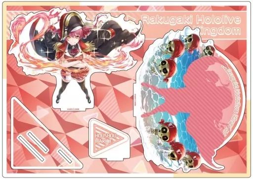 ホロライブ dmmスクラッチ Wチャンス BIGアクリルスタンド 宝鐘マリン