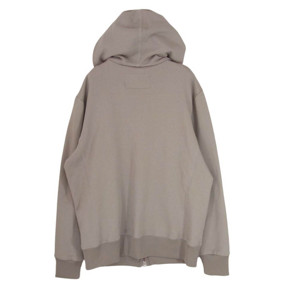 1piu1uguale3 ウノピュウノウグァーレトレ MRB620 CTN059 ZIP PARKA 113 ORIGINAL SAPPHIRE JERSEY ロゴ ジップアップ コットン パーカー カーキ系 IV【美品】【中古】 1piu1uguale3 ウノピュウノウグァーレトレ MRB620 CTN059 ZIP PARKA