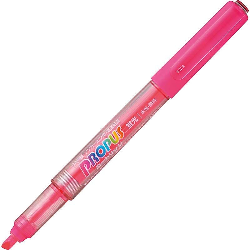 Thumbnail of Mitsubishi Pencil Pro-Propus Window Highlighter Refillable PUS-155 Pink