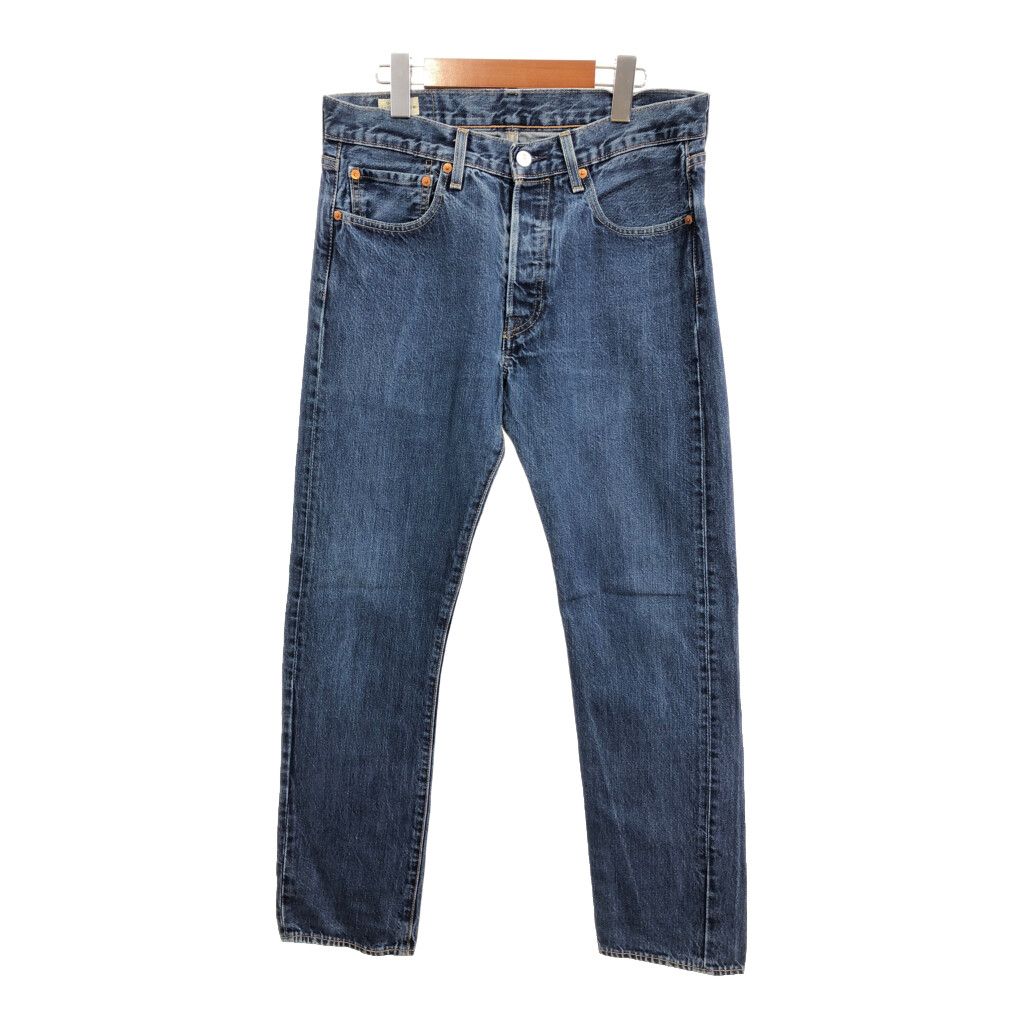 Levi's リーバイス 501 デニムパンツ ブルー (メンズ W31 L32) 中古 古着 R3955