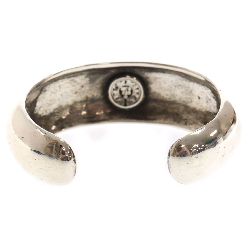 出品10/3まで シルバー925バングル フローラルクロス シルバーブレスレット メンズ バングル フローラル クロス