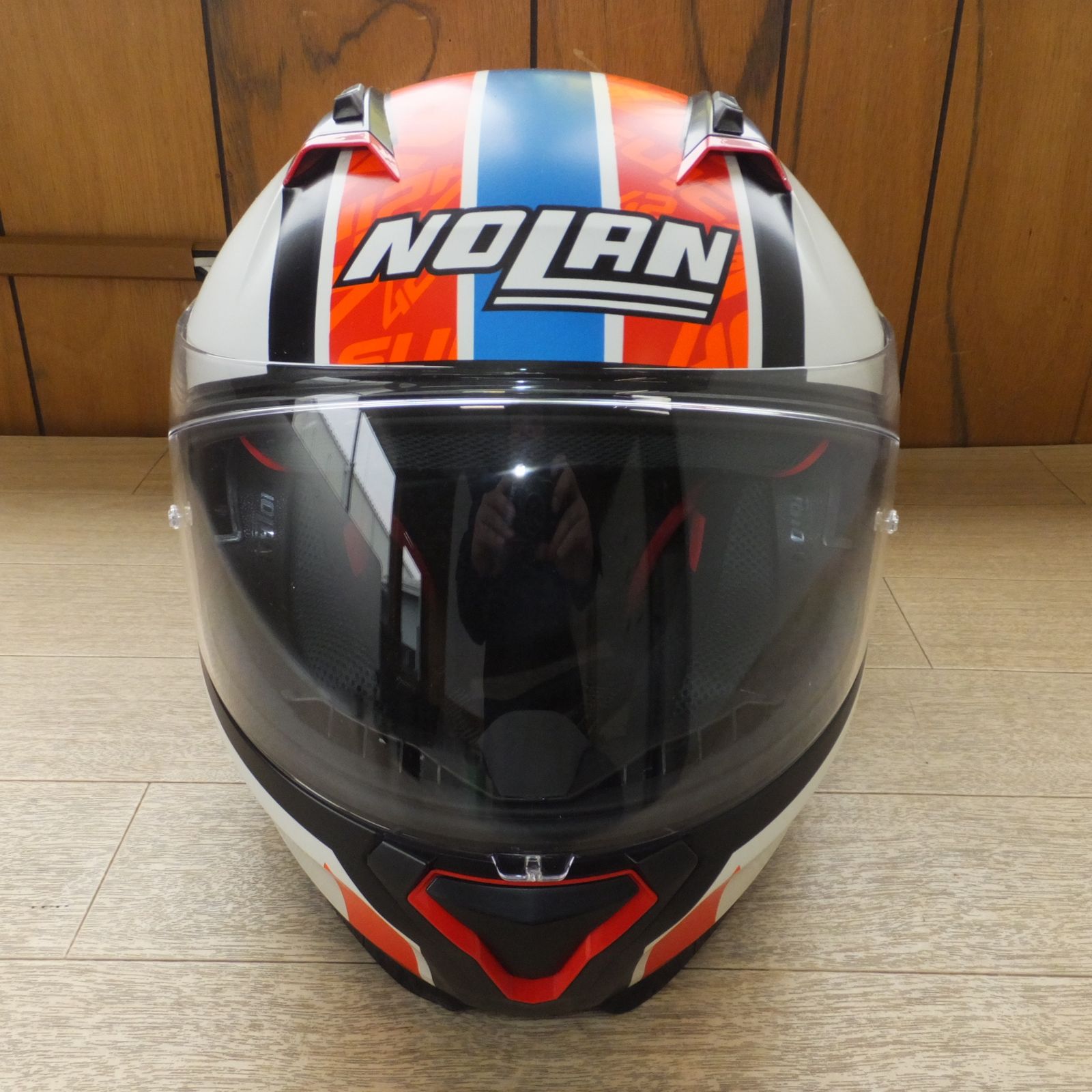 送料無料] 美品☆ノーラン NOLAN ヘルメット N87 ジェミニレプリカ