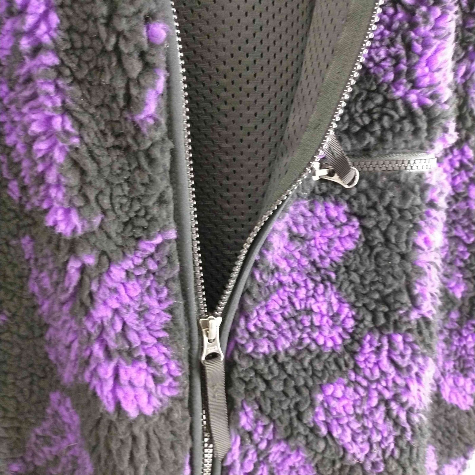 ニードルズ Needles 22AW Boa Fleece Vest パピヨン柄ボアフリース 